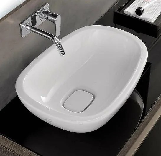 Асиметрична мивка, тип купа, 500.542.01.1, Geberit Citterio