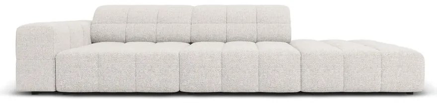 Светлосив шезлонг (ляв ъгъл) Chicago – Cosmopolitan Design