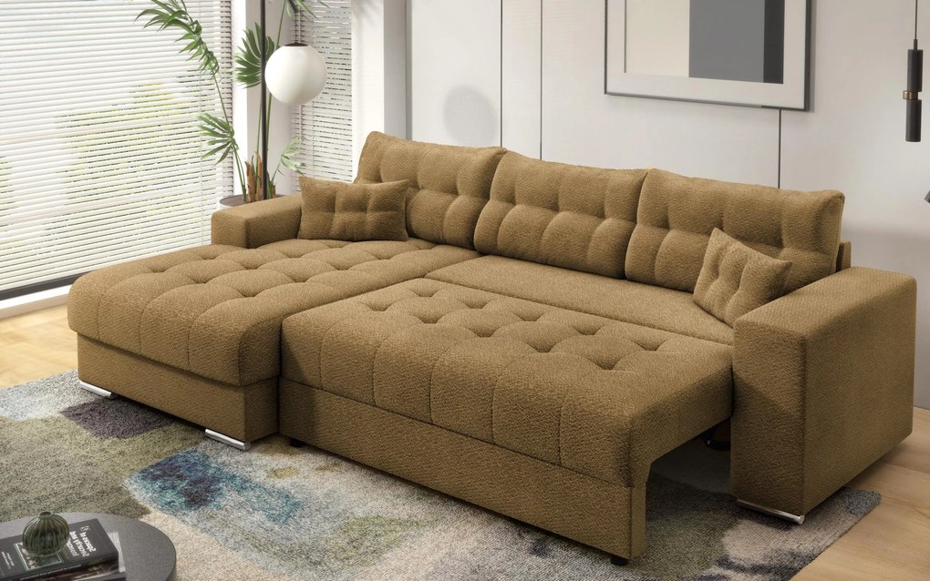 Разтегателен ъглов диван Сандер