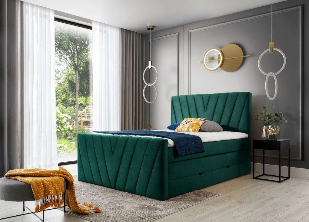 Тапицирано легло Alba-Prasino-180 x 200