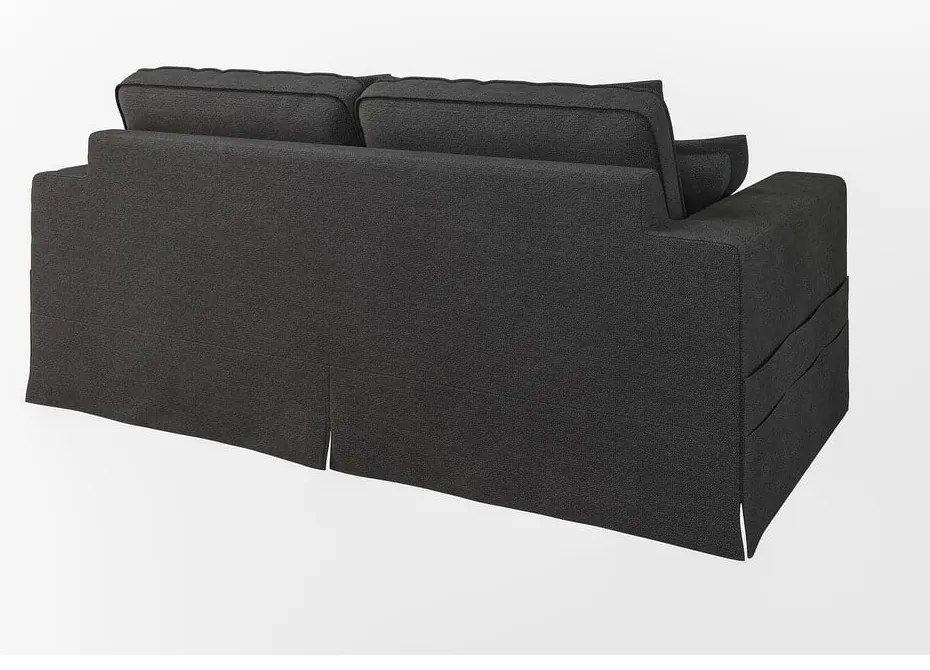 Черен диван 196 cm Nora – Ropez