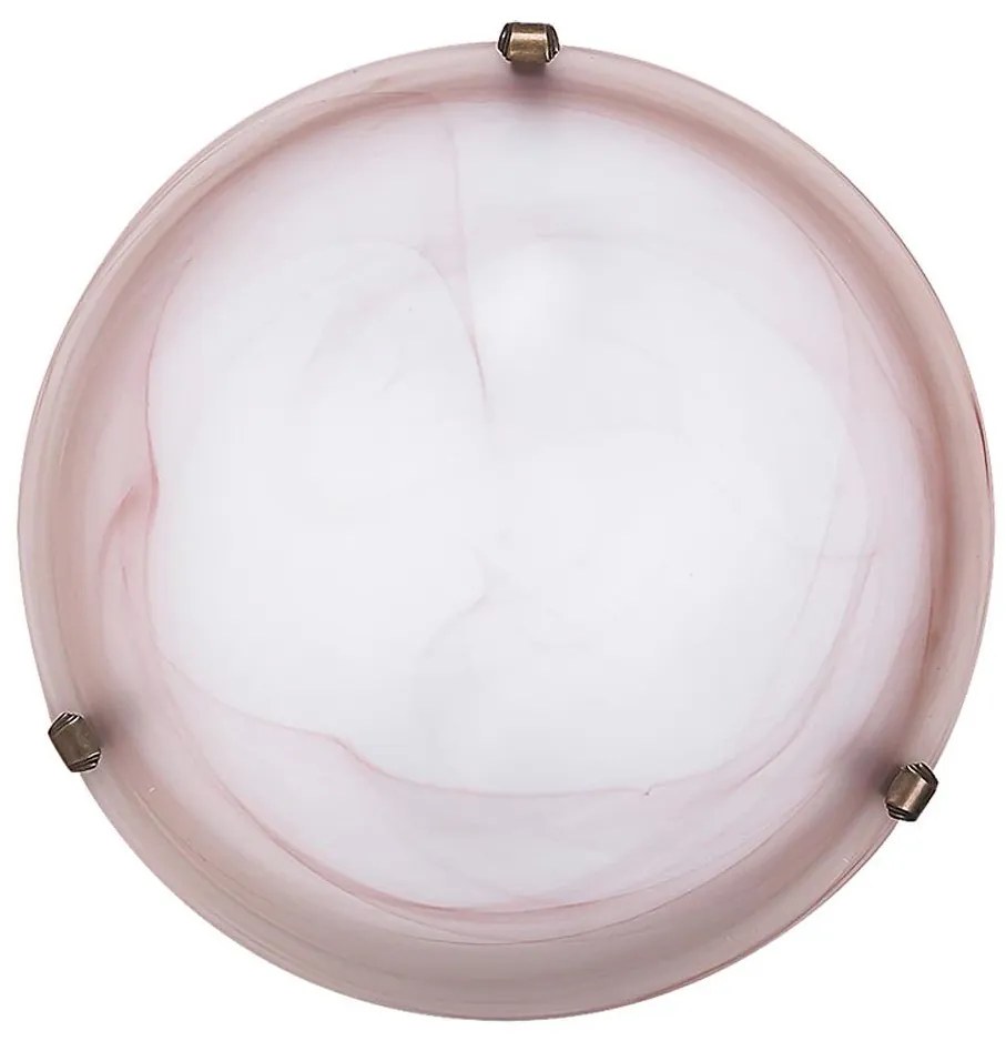 Rabalux 3353 - Таванно осветително тяло ALABASTRO 2xE27/60W/230V алабастрово стъкло