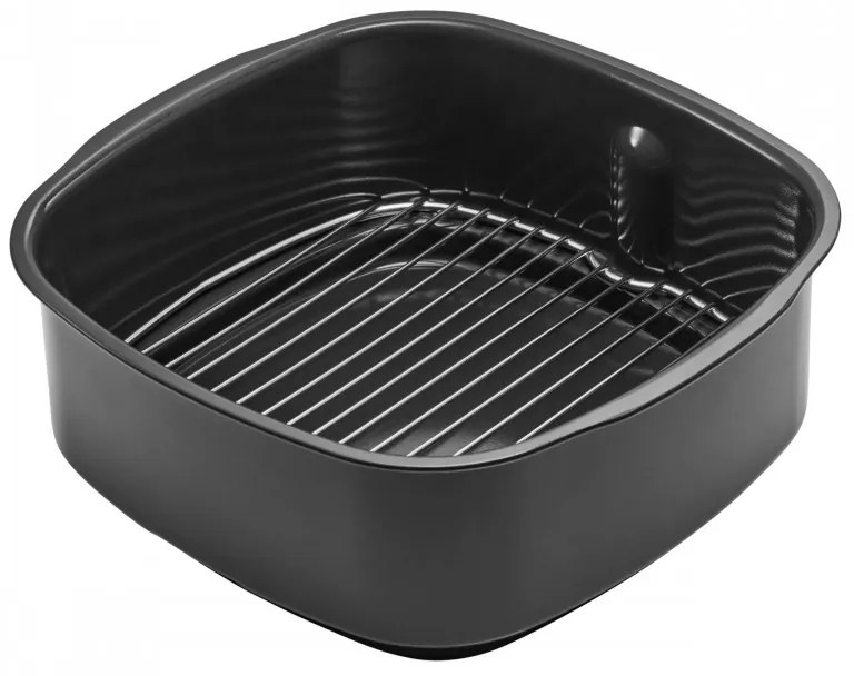 Фритюрник с горещ въздух и грил 5в1 Ninja Foodi Smart EG351EU, 1760W, 5.7 л, До 4 порции, 5 режима, Cyclonic Air, Smart Cook, Керамично покритие, Черен/инокс