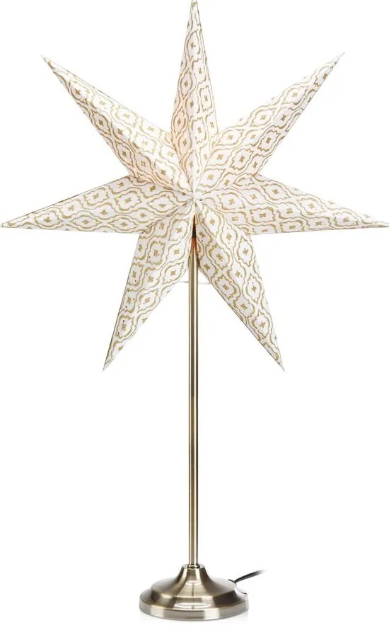 Бяла коледна светлинна украса Baroque – Markslöjd