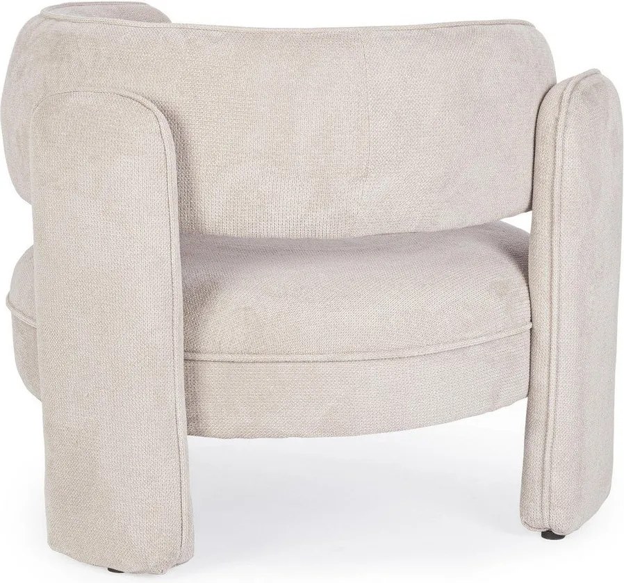 Бежово кресло Aisha – Bizzotto