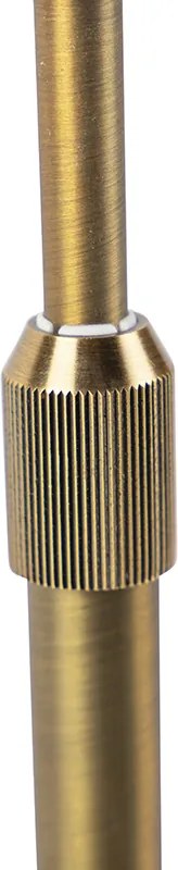 Настолна лампа бронз с кадифен абажур крокодил 35 см - Parte