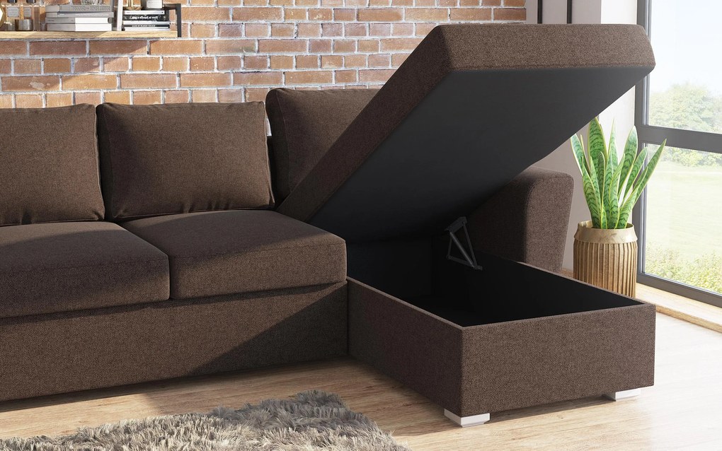 Разтегателен ъглов диван Микеланджело