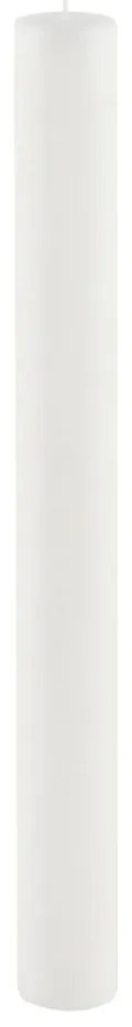 Бяла дълга свещ Ego Dekor Цилиндър , време на горене 42 h Pure - Ego Dekor