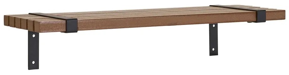 Стенен рафт от декор от ясен в естествен цвят 50 cm Luxor – House Nordic