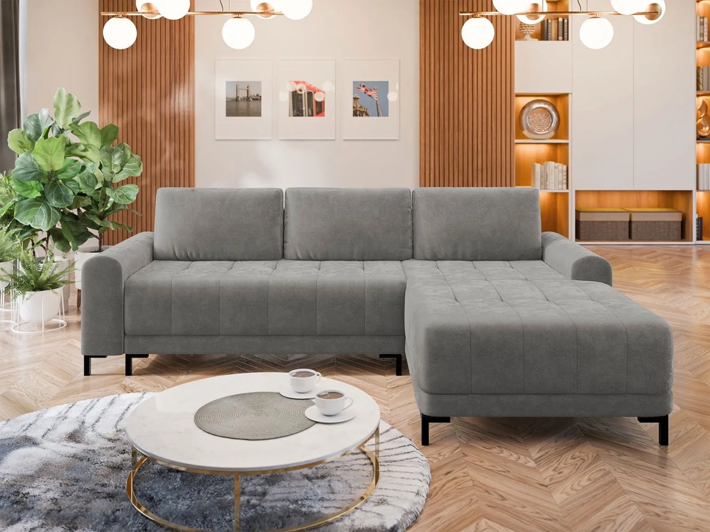 Ъглов диван Aris L-Gkri-Right