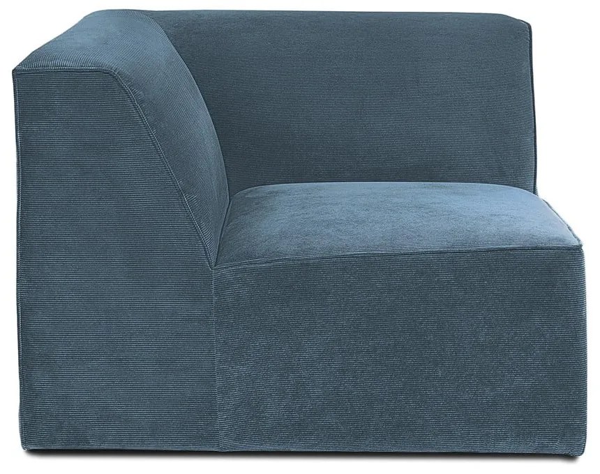 Син модулен диван от рипсено кадифе (променлив) Sting – Scandic