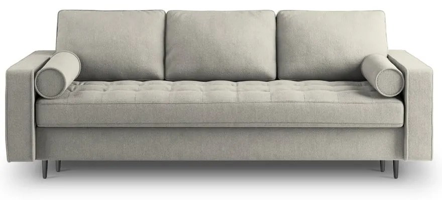 Светлосив разтегателен диван Santo - Milo Casa