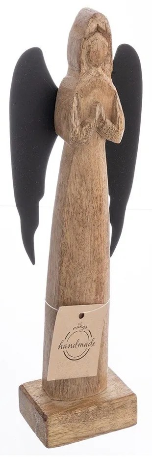 Дървена статуя (височина 27 cm) Angel – Orion