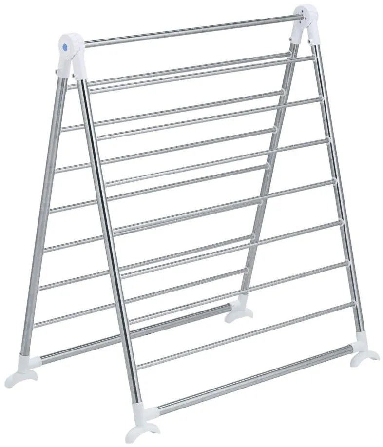 WENKO 3772020100 - Сушилник PROFI 65x150 cm неръждаема стомана/сребрист/бял