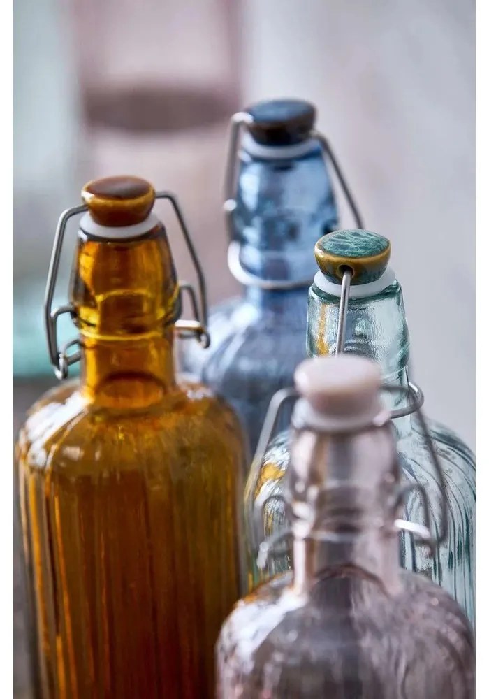 Розова стъклена бутилка 1,2 л Kusintha - Bitz