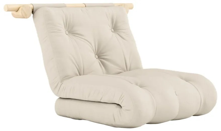 Бежово кресло Hooked – Karup Design