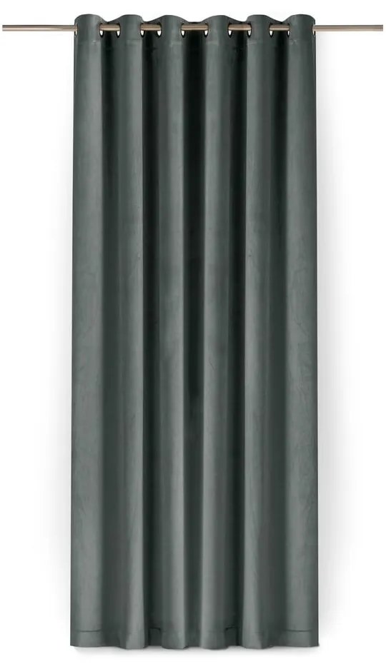 Тъмносива затъмняваща завеса 400x175 cm Velto – Filumi