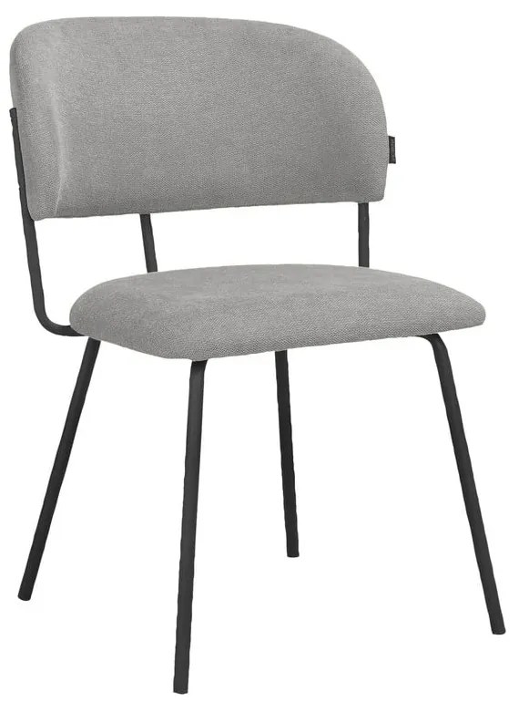 Сиви трапезни столове в комплект от 2 бр. Claudia – Støraa