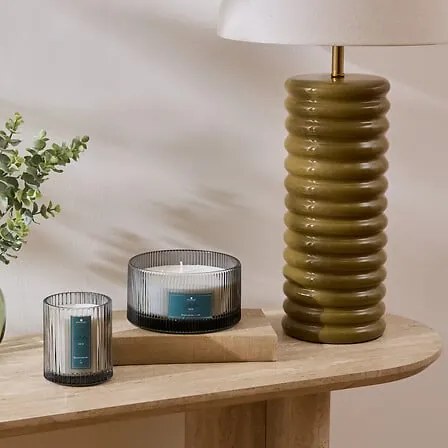 Ароматна свещ atmosphera Albie, 635 гр, Стъклен буркан - Смокиня