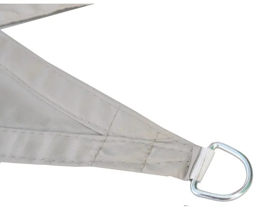 Бежово платно за сянка 500x500 cm - Rojaplast