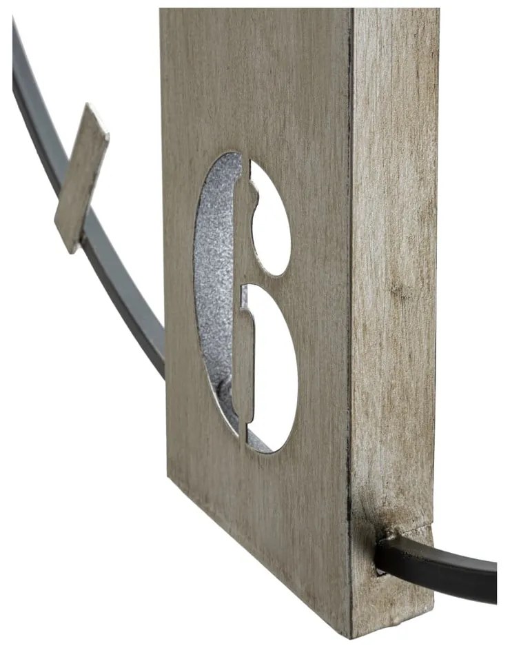 Стенен часовник ø 61 cm сребрист - Mauro Ferretti