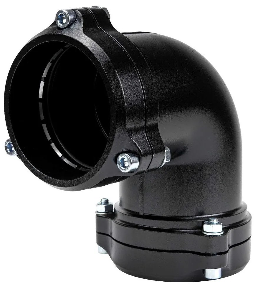 Тръбен съединител 90° x 50 mm алуминий 9PPS9C50