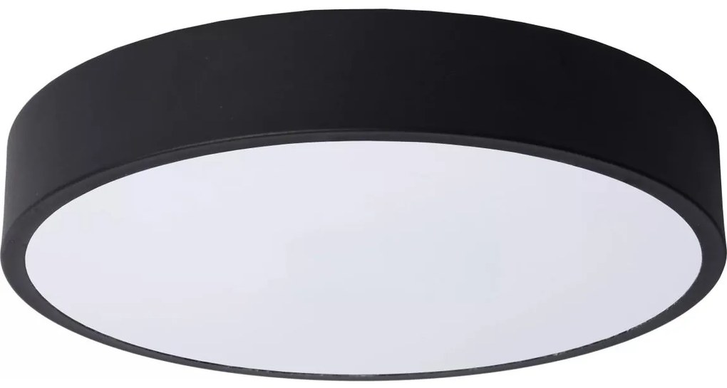 Lucide 79185/30/30 - LED Димируем плафон UNAR LED/18W/230V черен