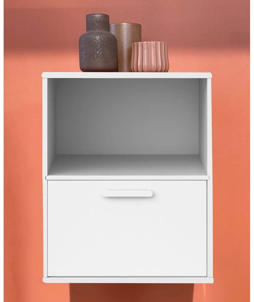 Бяла стенна нощна масичка от Hammel Keep - Hammel Furniture