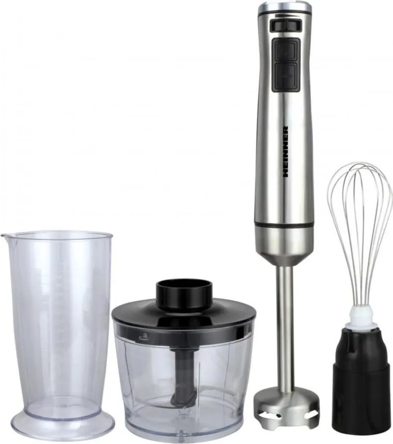 Heinner HHB-DC1000SSBK - Ръчен пасатор 1000W/230V матов хром