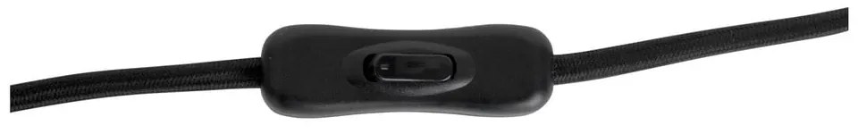 Бяла настолна лампа с мраморна декорация, височина 32 cm Leitmotiv Gala