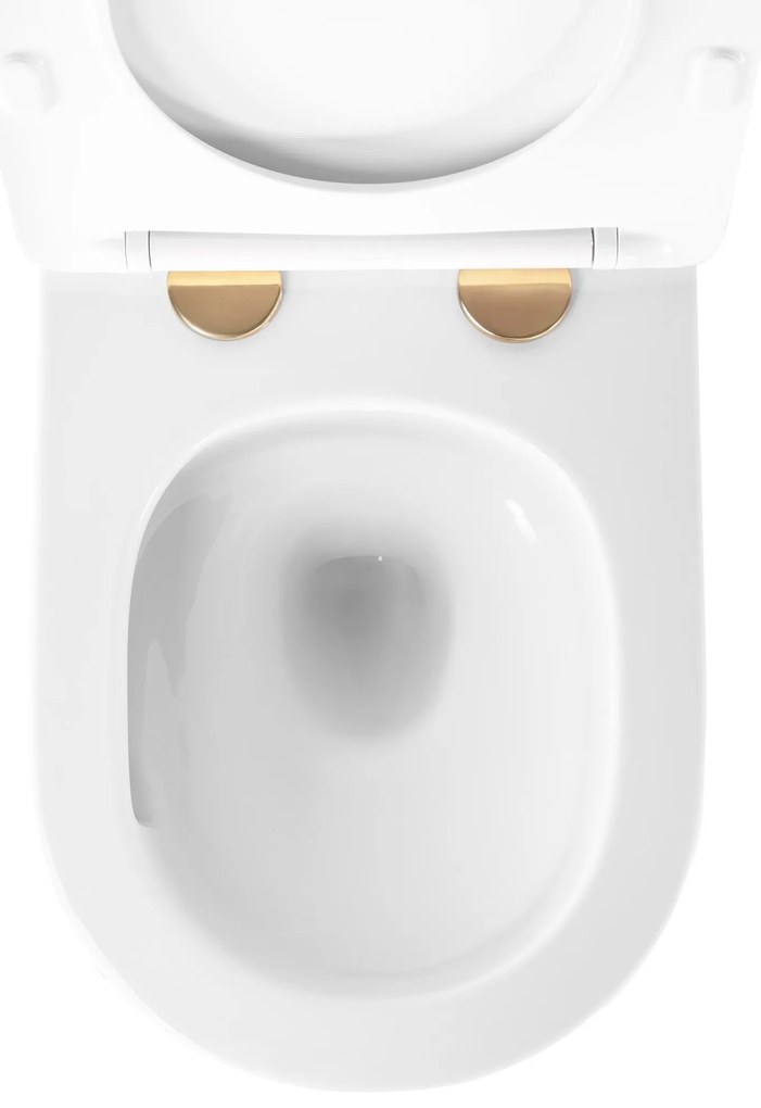 тоалетна чиния Rea Carlo Mini Tornado NFQ GOLD EDGE