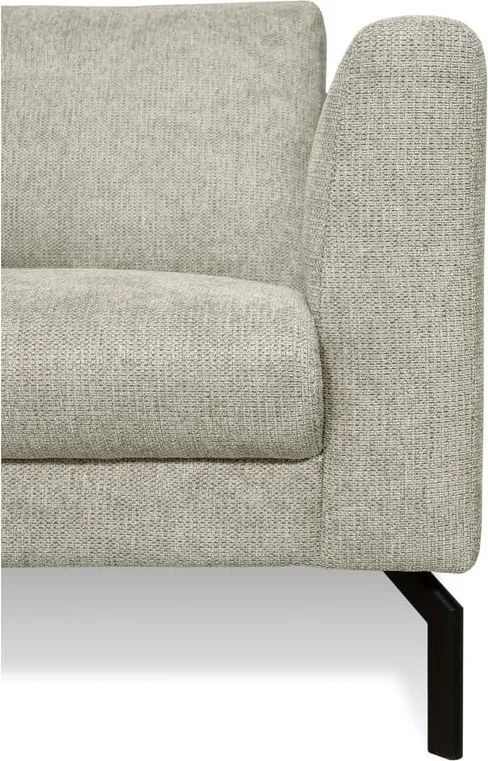 Светлосив ъглов диван (ляв ъгъл) Gomero – Scandic