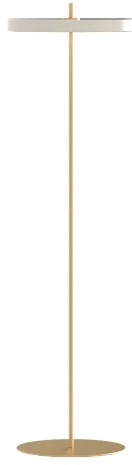 Бяла LED лампа с метален абажур (височина 151 cm) Asteria Floor - UMAGE