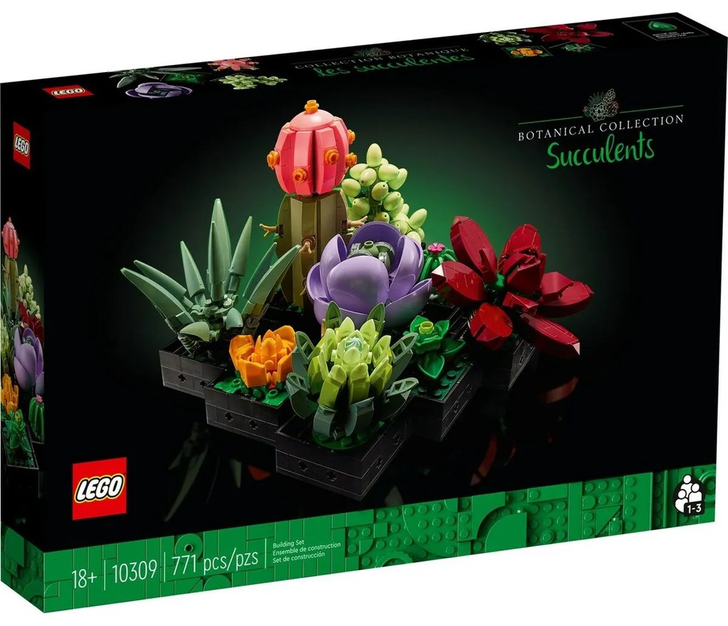 Строителна Игра Lego Succulent 10309 771 Части Многоцветен