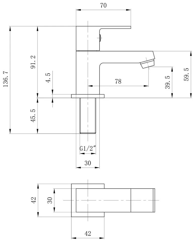 Вентил за мивка в лъскаво-сребрист цвят Small – Sapho