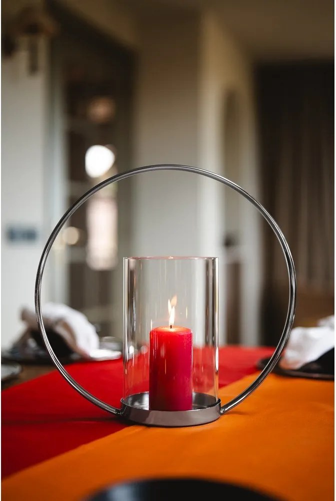 Метален свещник за чаена свещ Elana – Zilverstad