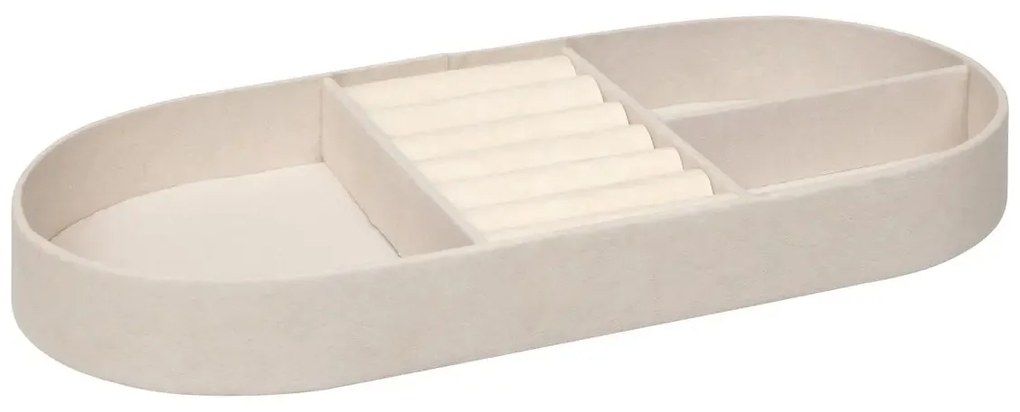 Кутия за съхранение atmosphera Enya, 25 cm, Велур - Зелен