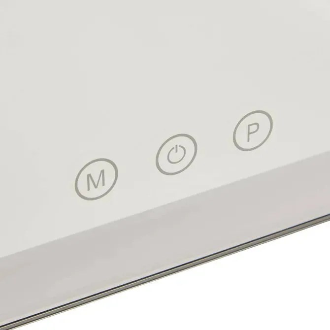 Огледало за баня 5five Holly, LED, 50x10x42.5 cm, Бяло