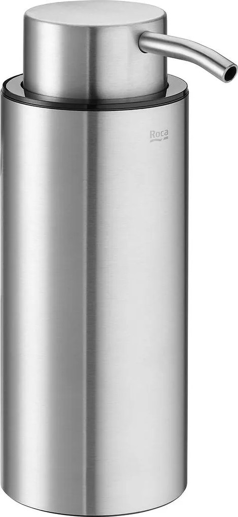 Дозатор за сапун, A817312002, Roca, стоящ, неръждаема стомана, мат, 6.2х9.3х16см