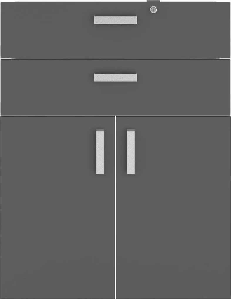 Врати Библиотечкаς Svenson с чекмеджеα