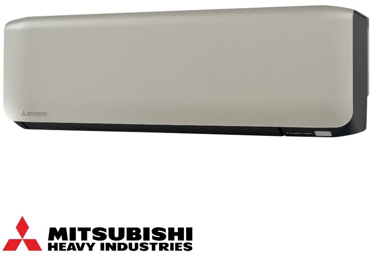 Инверторен климатик Mitsubishi Heavy Industries SRK25ZS-WFT + SRC25ZS-W, 9000 BTU, 20 м2, А+++, Wi-Fi, R-32, Бежов