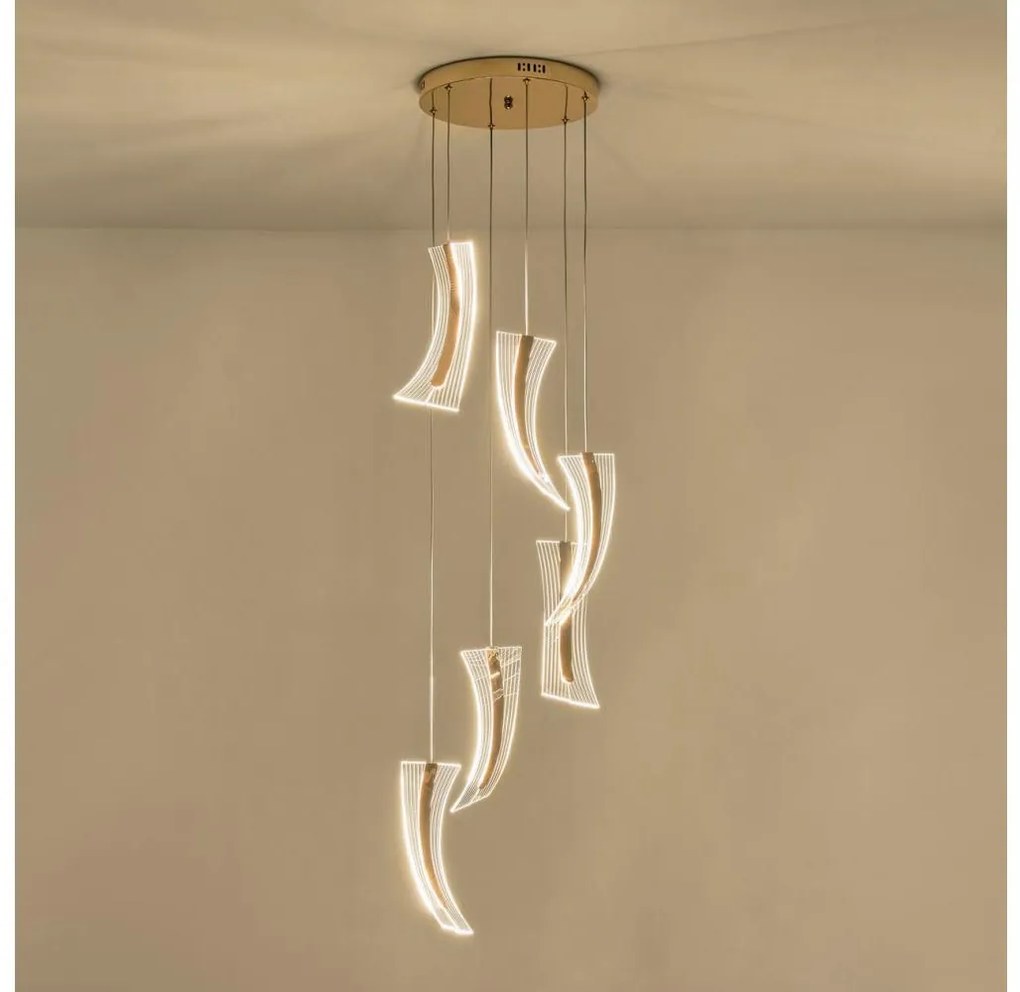 LED Пендел FIRENZE 6xLED/10W/230V 3000K