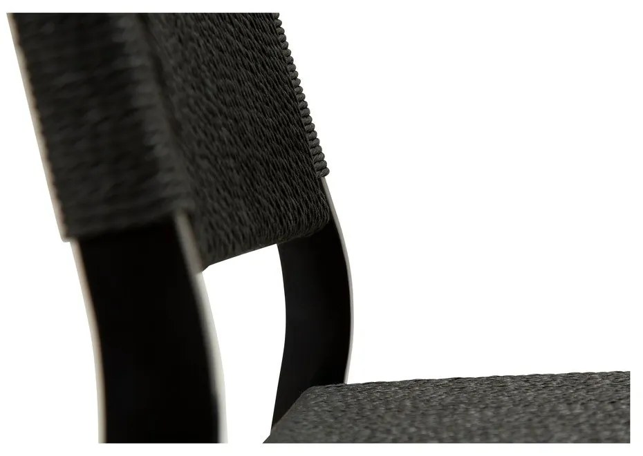 Черен трапезен стол Loop - DAN-FORM Denmark