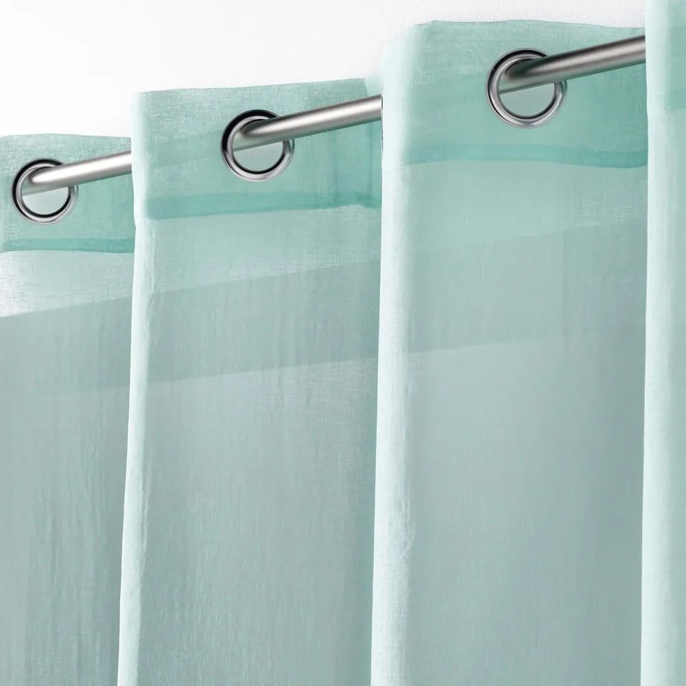Завеса в цвят мента 140x280 cm Telma – douceur d'intérieur