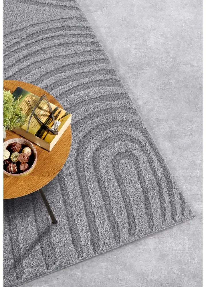 Сив килим 200x280 cm Pigment Light Grey – Elle Decoration