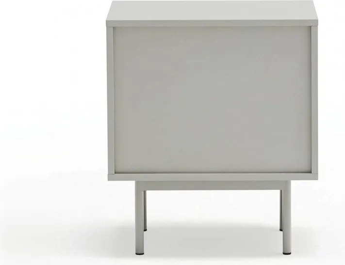 Светлосиво матово нощно шкафче Sierra – Teulat
