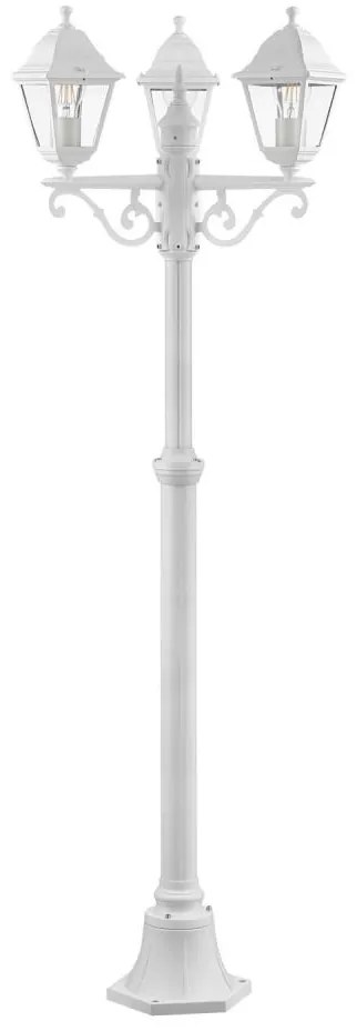 Brilliant - Външна лампа NISSIE 3xE27/60W/230V IP44 бяла