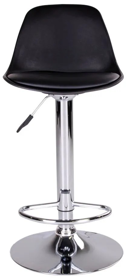 Черни въртящи се бар столове в комплект от 2 броя 82 cm Trondheim - House Nordic