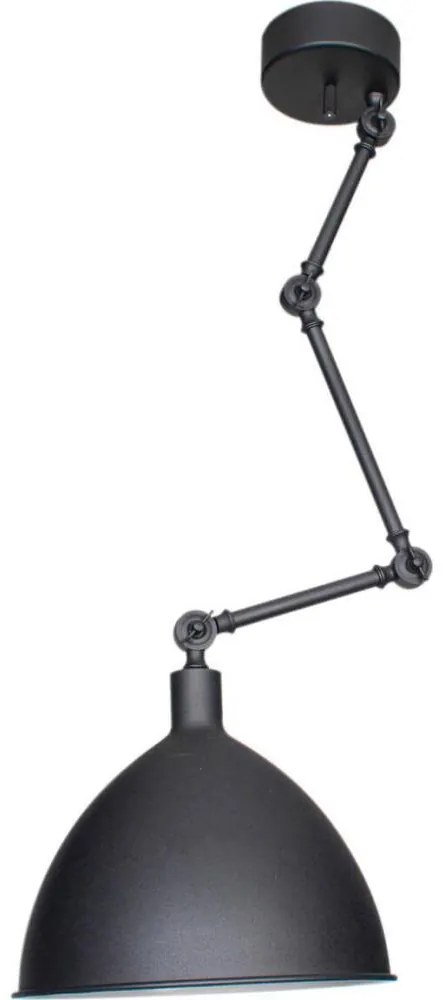 ByRydens 4200930-4007 - Полилей на прът (втора употреба) 1xE27/5W/230V черен