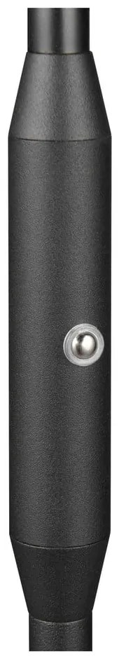 Черна LED подова лампа (височина 160 cm) Moreno – Trio